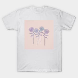 Cute Roses Watercolor T-Shirt